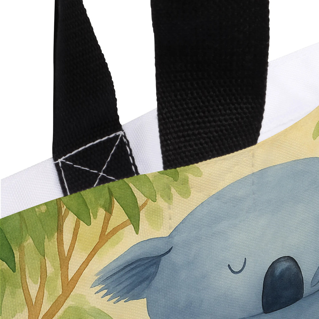 Shopper Koalabär Design Beutel, Einkaufstasche, Tasche, Strandtasche, Einkaufsbeutel, Shopper, Schultasche, Freizeittasche, Tragebeutel, Schulbeutel, Alltagstasche, Tiermotive, Gute Laune, lustige Sprüche, Tiere, Koala, träumen, Traum, schlafen, Schlafzimmer, Traumland, Bär, Koalabär