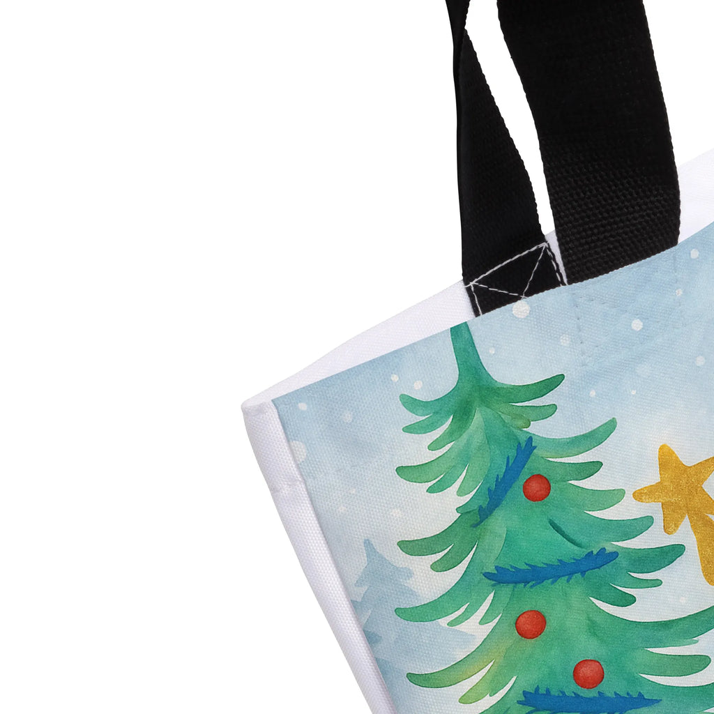 Shopper penguin Christmas tree Design Alltagstasche, Freizeittasche, Schultasche, Tragebeutel, Shopper, Einkaufstasche, Strandtasche, Einkaufsbeutel, Schulbeutel, Beutel, Tasche, Winter, Weihnachten, Weihnachtsdeko, Nikolaus, Advent, Heiligabend, Wintermotiv, Pinguin