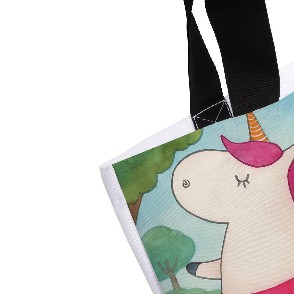 Shopper Einhorn Ballerina Design Beutel, Einkaufstasche, Tasche, Strandtasche, Einkaufsbeutel, Shopper, Schultasche, Freizeittasche, Tragebeutel, Schulbeutel, Alltagstasche, Einhorn, Einhörner, Einhorn Deko, Unicorn, Tanzen, Ballerina, Party, Wohnung, Spaß, Feiern, Geburtstag, Tänzerin, Lebenslust, Lebensfreude