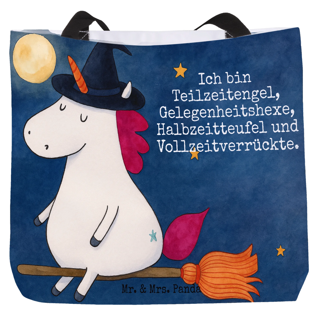 Shopper Einhorn Hexe Design Beutel, Einkaufstasche, Tasche, Strandtasche, Einkaufsbeutel, Shopper, Schultasche, Freizeittasche, Tragebeutel, Schulbeutel, Alltagstasche, Einhorn, Einhörner, Einhorn Deko, Unicorn, Frau, Ehefrau, Hexe, Teufel, Engel, Verrückte, Freundin, Leben, Zicke