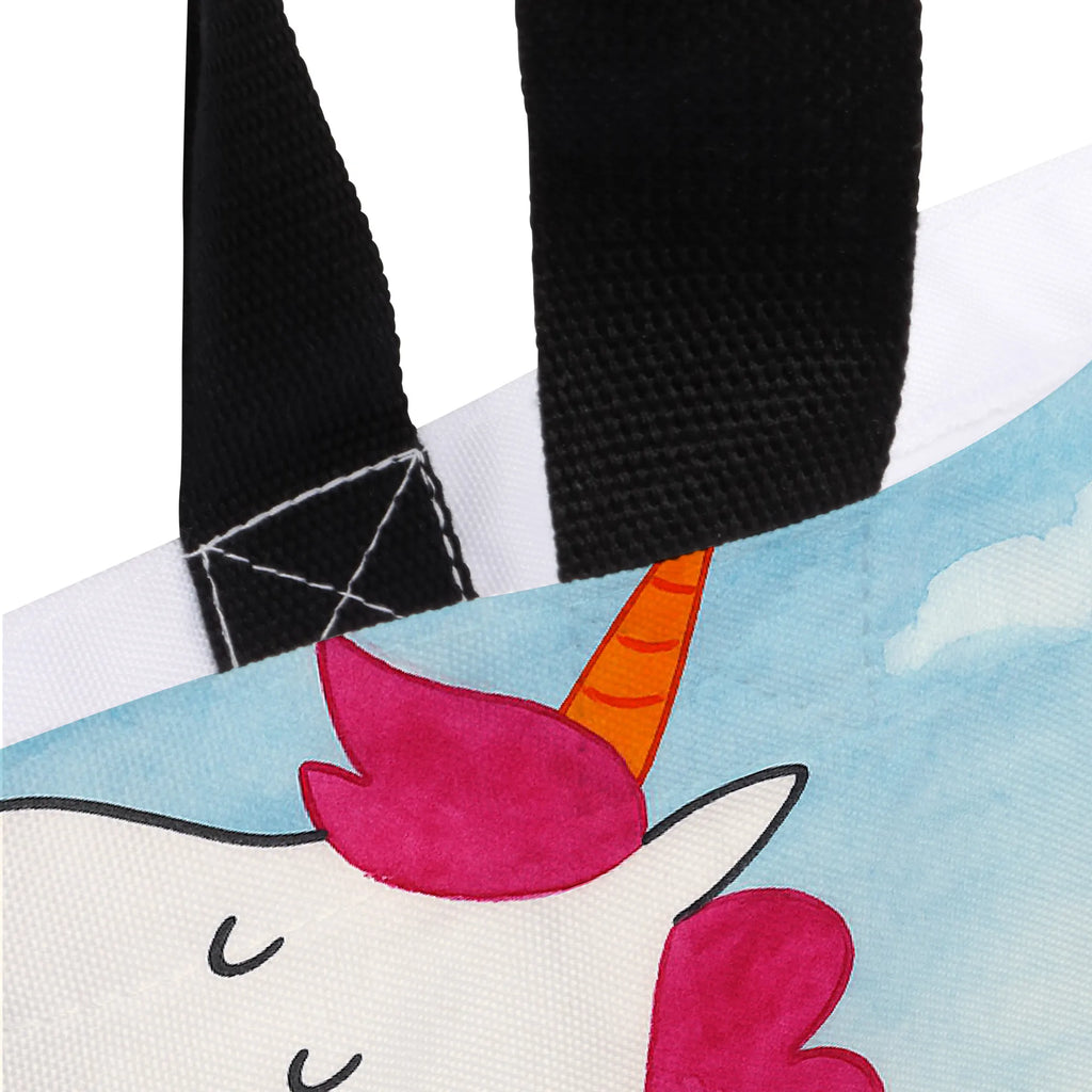 Shopper Einhorn Koffer Design Einkaufstasche, Schulbeutel, Shopper, Freizeittasche, Tasche, Beutel, Tragebeutel, Einkaufsbeutel, Strandtasche, Schultasche, Alltagstasche, Einhorn, Einhörner, Einhorn Deko, Unicorn, Abenteuer, Erwachsen, lustig, albern, witzig, unicorn, Reise, Koffer, Spaß, Gepäck, Verreisen, Kind
