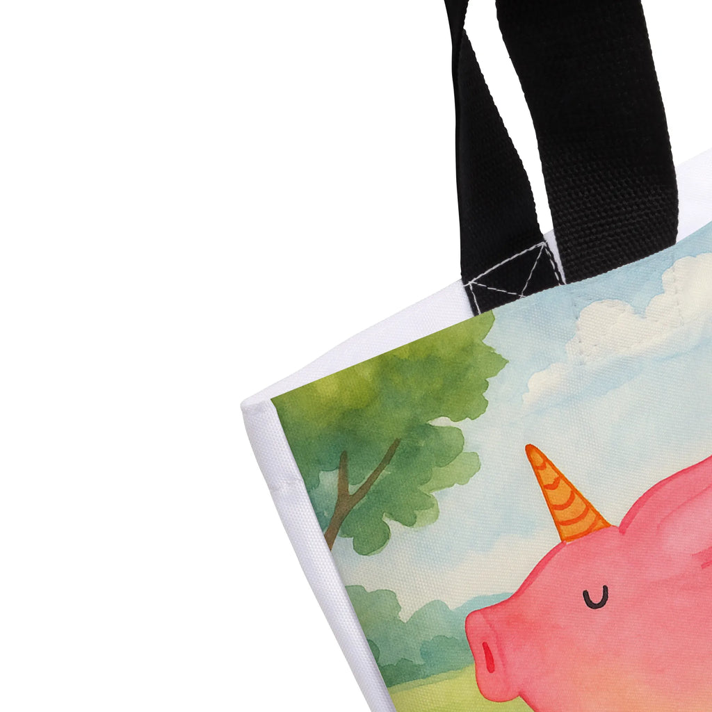 Shopper Einhorn Schwein Design Beutel, Einkaufstasche, Tasche, Strandtasche, Einkaufsbeutel, Shopper, Schultasche, Freizeittasche, Tragebeutel, Schulbeutel, Alltagstasche, Einhorn, Einhörner, Einhorn Deko, Unicorn, Party, Spaß, Schwein, Schweinhorn, Bauer, witzig. lustig, Spruch, geschenk, Pig, Piggy, funny, english, englisch