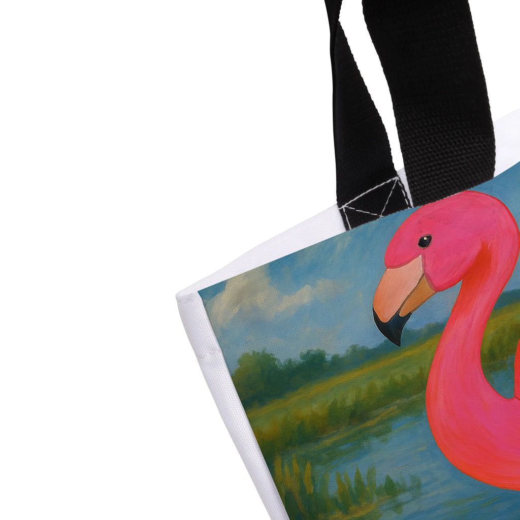 Shopper flamingo Classic Design Beutel, Einkaufstasche, Tasche, Strandtasche, Einkaufsbeutel, Shopper, Schultasche, Freizeittasche, Tragebeutel, Schulbeutel, Alltagstasche, Flamingo, Einzigartig, Selbstliebe, Stolz, ich, für mich, Spruch, Freundin, Freundinnen, Außenseiter, Sohn, Tochter, Geschwister