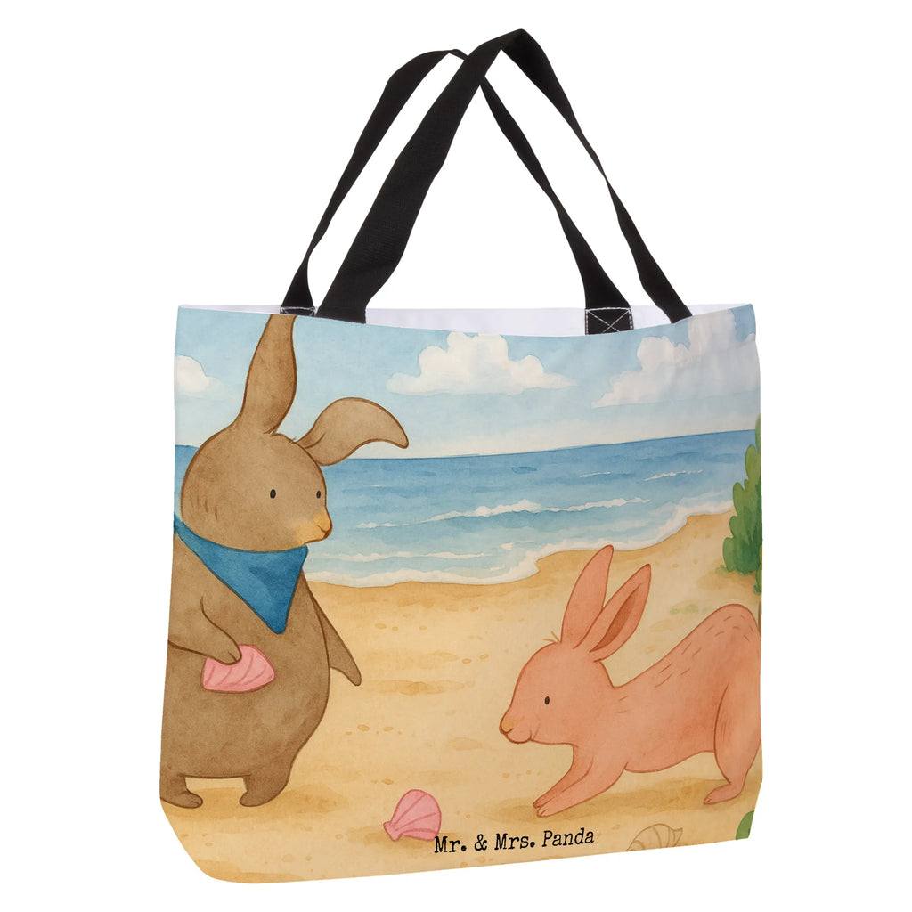 Shopper Hasen Muschel Design Beutel, Einkaufstasche, Tasche, Strandtasche, Einkaufsbeutel, Shopper, Schultasche, Freizeittasche, Tragebeutel, Schulbeutel, Alltagstasche, Familie, Vatertag, Muttertag, Bruder, Schwester, Mama, Papa, Oma, Opa, Hasen, beste Freundin, Freundin, Freundinnen, best friends, BFF, Muscheln sammeln, Muscheln, Meer
