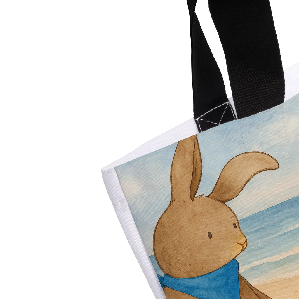 Shopper Hasen Muschel Design Beutel, Einkaufstasche, Tasche, Strandtasche, Einkaufsbeutel, Shopper, Schultasche, Freizeittasche, Tragebeutel, Schulbeutel, Alltagstasche, Familie, Vatertag, Muttertag, Bruder, Schwester, Mama, Papa, Oma, Opa, Hasen, beste Freundin, Freundin, Freundinnen, best friends, BFF, Muscheln sammeln, Muscheln, Meer