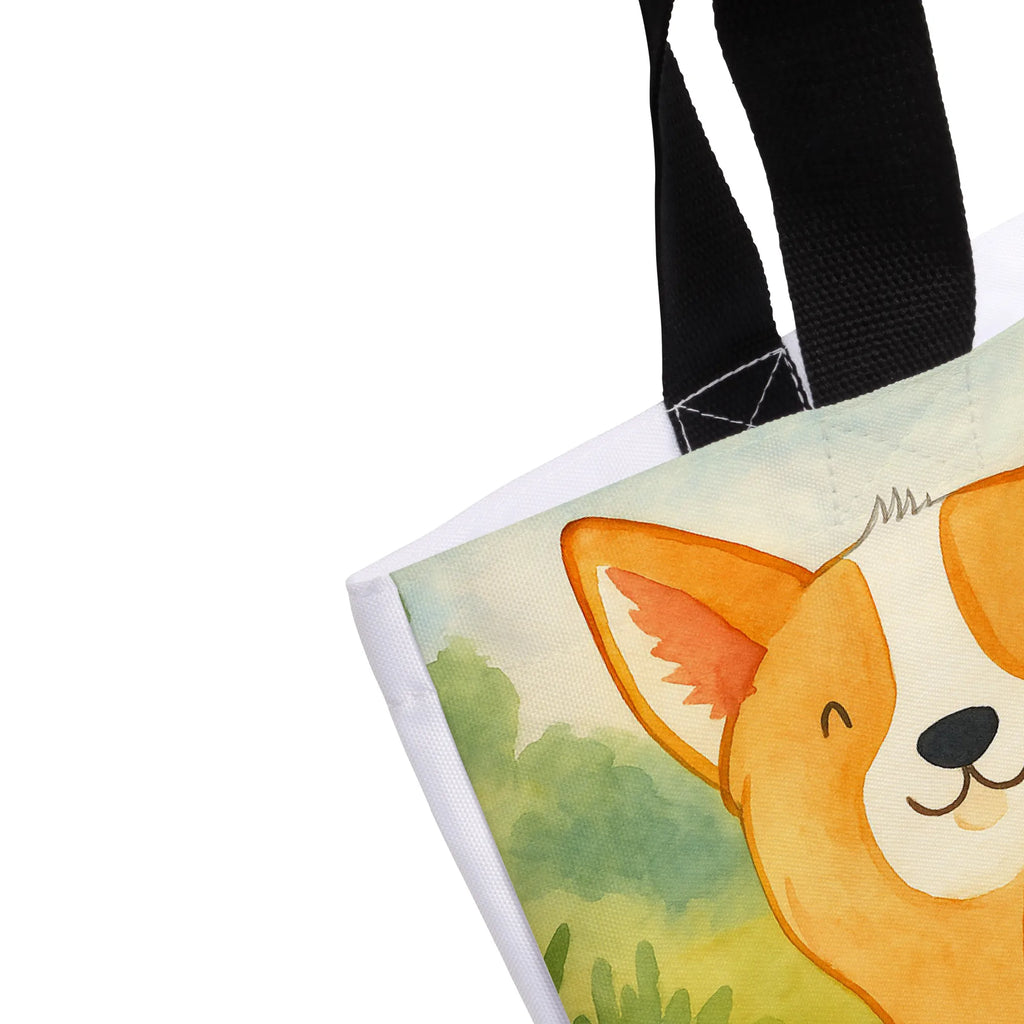 Shopper Corgi Po Design Alltagstasche, Schultasche, Einkaufstasche, Strandtasche, Freizeittasche, Tragebeutel, Schulbeutel, Beutel, Einkaufsbeutel, Tasche, Shopper, Hund, Hundemotiv, Haustier, Hunderasse, Tierliebhaber, Hundebesitzer, Sprüche, Selbstliebe, Spruch, Corgie, Hundeliebe, Motivation