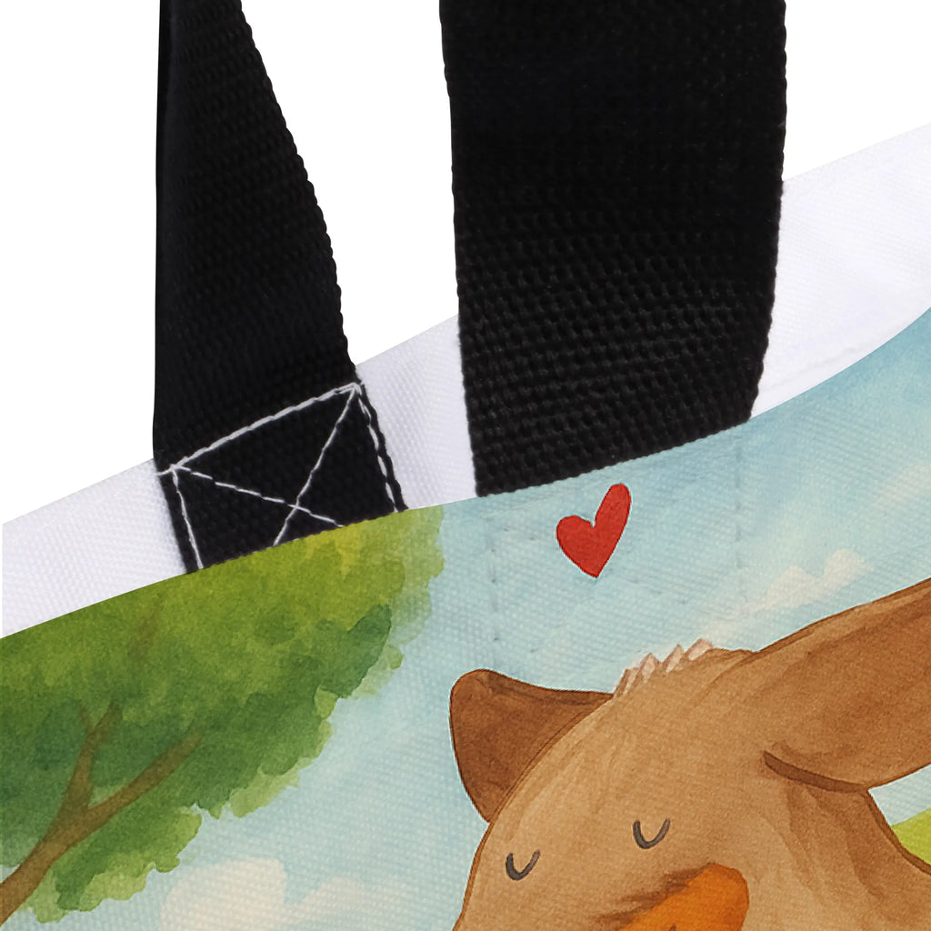 Shopper pies Jamnik Design Alltagstasche, Beutel, Tasche, Shopper, Freizeittasche, Strandtasche, Einkaufstasche, Einkaufsbeutel, Schulbeutel, Tragebeutel, Schultasche, Hund, Hundemotiv, Haustier, Hunderasse, Tierliebhaber, Hundebesitzer, Sprüche, Hunde, happy dog, Dachshund, Dackel