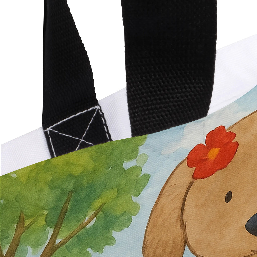 Shopper pies Dama Design Beutel, Einkaufstasche, Tasche, Strandtasche, Einkaufsbeutel, Shopper, Schultasche, Freizeittasche, Tragebeutel, Schulbeutel, Alltagstasche, Hund, Hundemotiv, Haustier, Hunderasse, Tierliebhaber, Hundebesitzer, Sprüche, Hunde, Hundeliebe, Hundeglück, Liebe, Frauchen