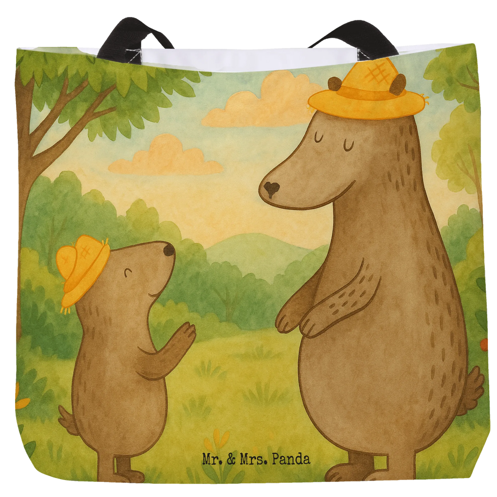 Shopper Bears with hats Design Beutel, Tasche, Shopper, Tragebeutel, Einkaufstasche, Freizeittasche, Strandtasche, Einkaufsbeutel, Schultasche, Alltagstasche, Schulbeutel, Familie, Vatertag, Muttertag, Bruder, Schwester, Mama, Papa, Oma, Opa, Bär, Paps, Kind, Papi, Kinder, Bären, Lieblingsmensch, Daddy, Vater, Sohn, Vater-Sohn, Dad, Söhne, Vorbild, Family