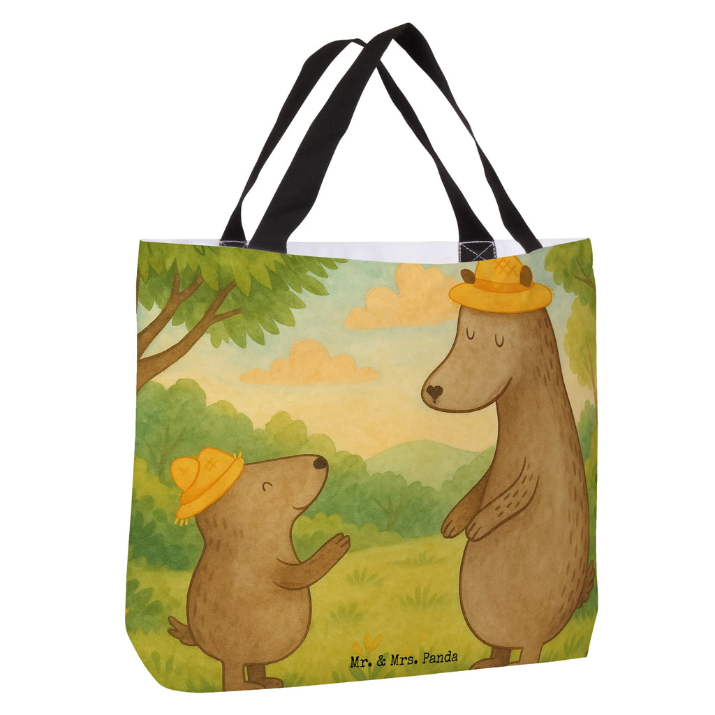 Shopper Bears with hats Design Beutel, Tasche, Shopper, Tragebeutel, Einkaufstasche, Freizeittasche, Strandtasche, Einkaufsbeutel, Schultasche, Alltagstasche, Schulbeutel, Familie, Vatertag, Muttertag, Bruder, Schwester, Mama, Papa, Oma, Opa, Bär, Paps, Kind, Papi, Kinder, Bären, Lieblingsmensch, Daddy, Vater, Sohn, Vater-Sohn, Dad, Söhne, Vorbild, Family