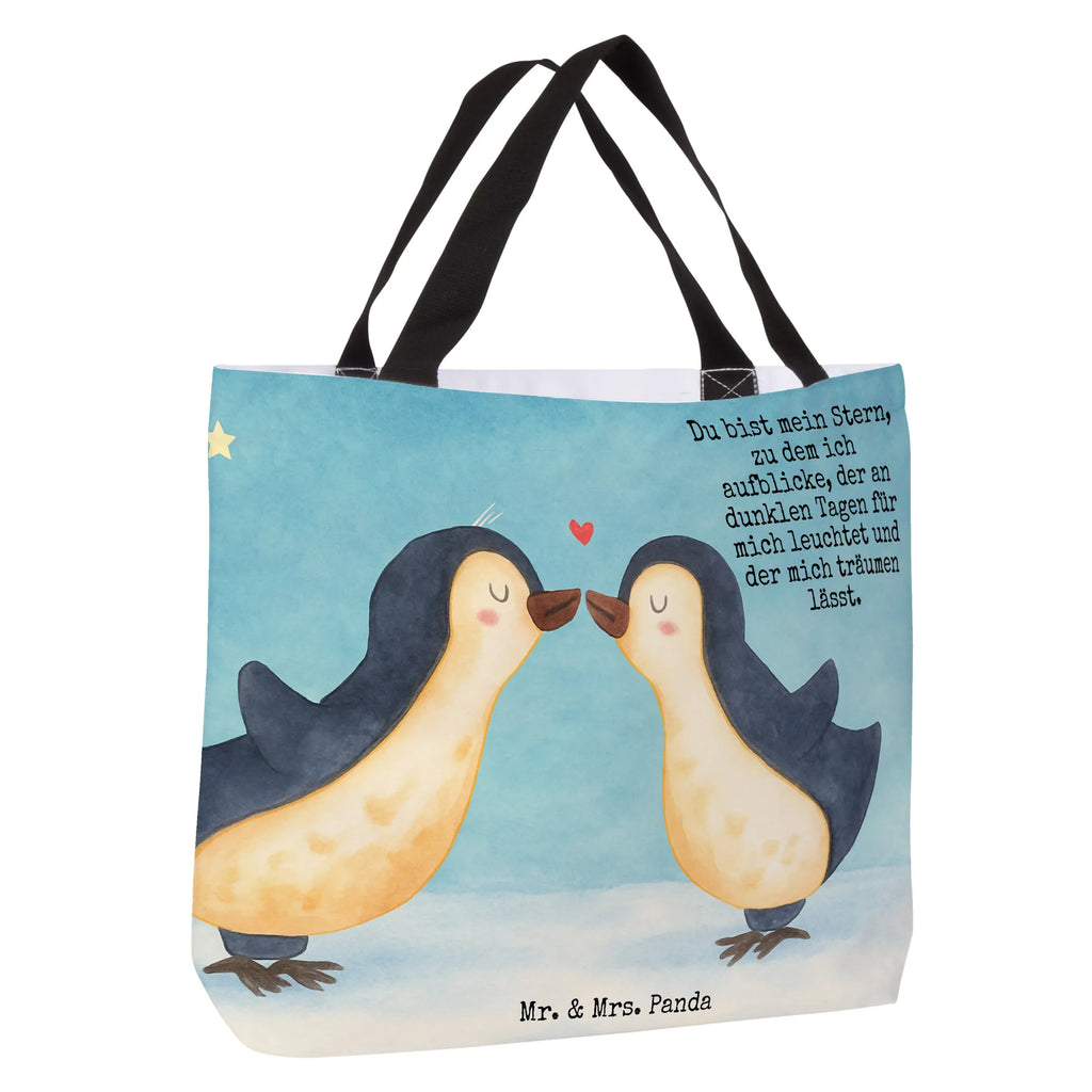 Shopper Penguins in love Design Beutel, Einkaufstasche, Tasche, Strandtasche, Einkaufsbeutel, Shopper, Schultasche, Freizeittasche, Tragebeutel, Schulbeutel, Alltagstasche, Liebe, Partner, Freund, Freundin, Ehemann, Ehefrau, Heiraten, Verlobung, Heiratsantrag, Liebesgeschenk, Jahrestag, Hocheitstag, Pinguin, Pinguine, Pinguin Paar, Pinguinpaar, Pinguin Liebe, Paar, Pärchen. Liebespaar, Liebesbeweis, Liebesspruch, Hochzeitstag, Geschenk Freund, Geschenk Freundin, Verlobte, Verlobter, Love, Geschenk Hochzeitstag, Geschenkidee, Hochzeit, Gastgeschenk