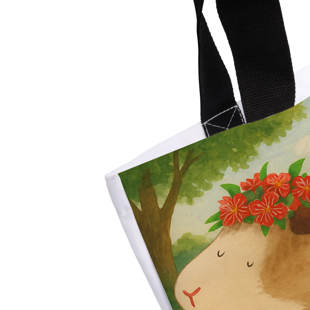 Shopper Guinea pig wisdom Design Strandtasche, Freizeittasche, Schultasche, Einkaufstasche, Tragebeutel, Beutel, Alltagstasche, Schulbeutel, Tasche, Einkaufsbeutel, Shopper, Tiermotive, Gute Laune, lustige Sprüche, Tiere, Motivation, Meeries, Wunderland, Weisheit, Meerschweinchen, Spruch, Blumenkind, Meerie, Wunder, Realität