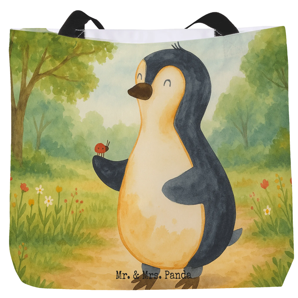 Shopper Pinguin Marienkäfer Design Schultasche, Schulbeutel, Einkaufstasche, Strandtasche, Freizeittasche, Tragebeutel, Tasche, Shopper, Alltagstasche, Beutel, Einkaufsbeutel, Pinguin, Freude, Wunder, Marienkäfer, Pinguine, Glück, Lebensfreude, Liebe