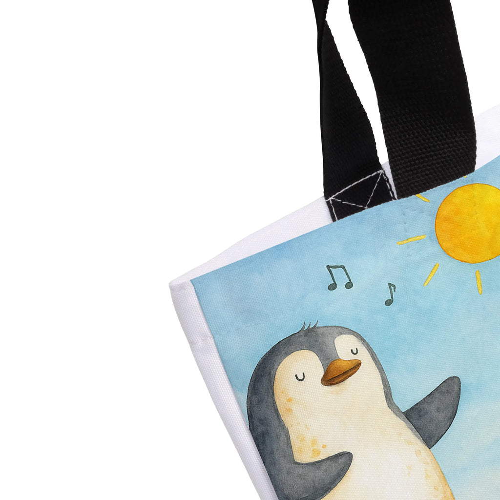 Shopper Pingwin surfista Design Beutel, Einkaufstasche, Tasche, Strandtasche, Einkaufsbeutel, Shopper, Schultasche, Freizeittasche, Tragebeutel, Schulbeutel, Alltagstasche, Pinguin, Pinguine, surfen, Surfer, Hawaii, Urlaub, Wellen, Wellen reiten, Portugal