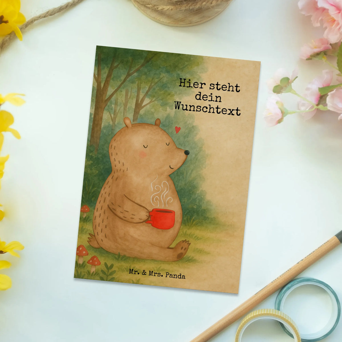 Personalised postcard bear Coffee Design Individualisierbare Postkarte, Karte mit Wunschtext, Personalisierte Karte, Karte mit Namen, Postkarte mit eigenem Text, grußkarte personalisiert, Personalisierte Grußkarten, Postkarten mit Namen, Personalisierte Postkarte mit Namen, Personalisierte Mr. & Mrs. Panda Postkarte, Postkarte mit Namen, Personalisierte Grußkarte, Postkarte Personalisierbar, Personalisierte Postkarte, individuelle postkarte, Postkarte mit Wunschtext, individuelle grußkarte, Grußkarte mit Namen, Grußkarte mit Wunschtext, Postkarte personalisiert, Ansichtskarte mit Wunschtext, Ansichtskarte mit Namen, Personalisierbare Grußkarte, Personalisierte Postkarte mit Wunschtext, Grußkarte mit eigenem Text, personalisierte postkarten, personalisierbare postkarte, Teddy, Bär, Teddybär, Guten Morgen, Bären, Motivation, Morgenroutine, Kaffee, Welt Erobern, Coffee, Welt Retten