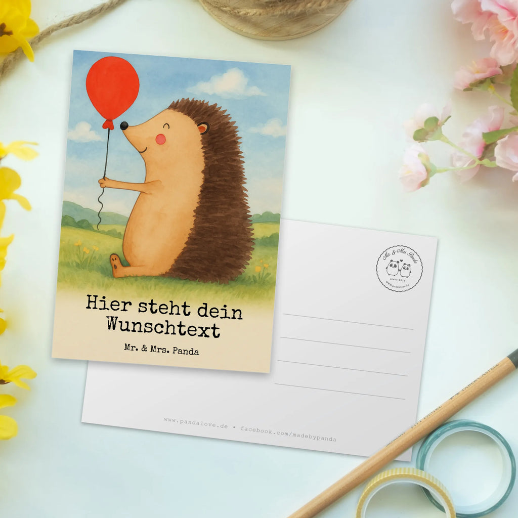 Personalised postcard Hedgehog balloon Design Einladung mit Namen, Grußkarte mit Namen, Ansichtskarte mit Wunschtext, Postkarte mit Namen, Ansichtskarte mit Namen, Karte mit Wunschtext, Grußkarte mit Wunschtext, Postkarte bedrucken, Geschenkkarte mit Namen, Karte mit Namen, Geschenkkarte mit Wunschtext, Postkarte personalisierbar, Einladung mit Wunschtext, Postkarte mit Wunschtext, Tiermotive, Gute Laune, lustige Sprüche, Tiere, Geburtstagskind, Igel, Herzlichen Glückwunsch, Glückwunsch, Happy Birthday, Ballon, Geburtstag