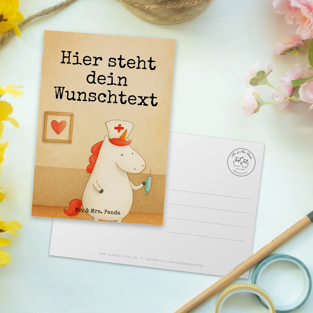 Personalised postcard Jednorożec Pielęgniarka Design Grußkarte mit Wunschtext, Karte mit Wunschtext, Postkarte personalisierbar, Ansichtskarte mit Wunschtext, Geschenkkarte mit Wunschtext, Karte mit Namen, Einladung mit Namen, Postkarte mit Wunschtext, Grußkarte mit Namen, Ansichtskarte mit Namen, Geschenkkarte mit Namen, Postkarte bedrucken, Postkarte mit Namen, Einladung mit Wunschtext, Einhorn, Einhörner, Einhorn Deko, Unicorn, Krankenpfleger Geschenk, Krankenhaus, Krankenschwester Dankeschön, Krankenpflegerin, Krankenschwester Geschenk, Ärztin Geschenk