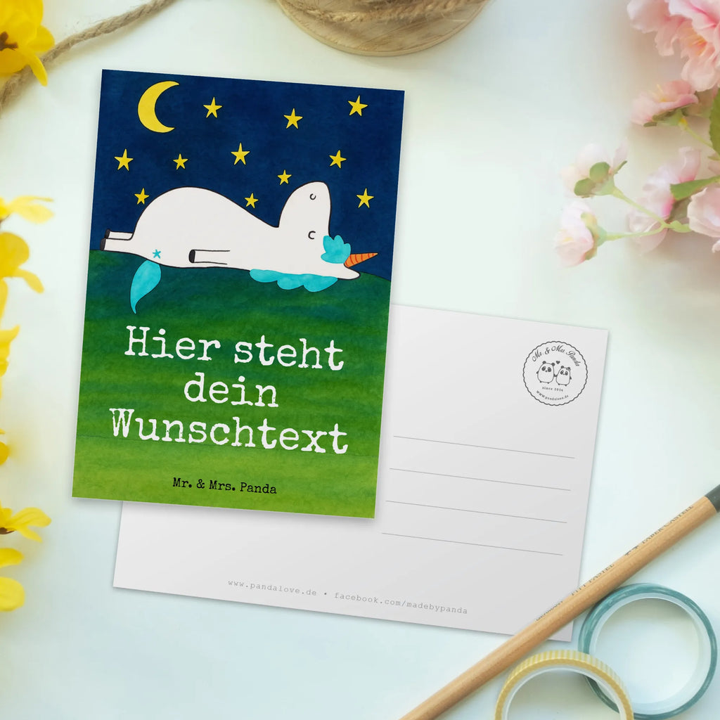 Personalisierte Postkarte Einhorn Sternenhimmel Design Postkarte personalisierbar, Geschenkkarte mit Wunschtext, Einladung mit Namen, Ansichtskarte mit Namen, Geschenkkarte mit Namen, Grußkarte mit Namen, Grußkarte mit Wunschtext, Postkarte bedrucken, Postkarte mit Namen, Karte mit Namen, Einladung mit Wunschtext, Karte mit Wunschtext, Postkarte mit Wunschtext, Ansichtskarte mit Wunschtext, Einhorn, Einhörner, Einhorn Deko, Unicorn, Sterne, Verrückt, Dachschaden, Sternenhimmel