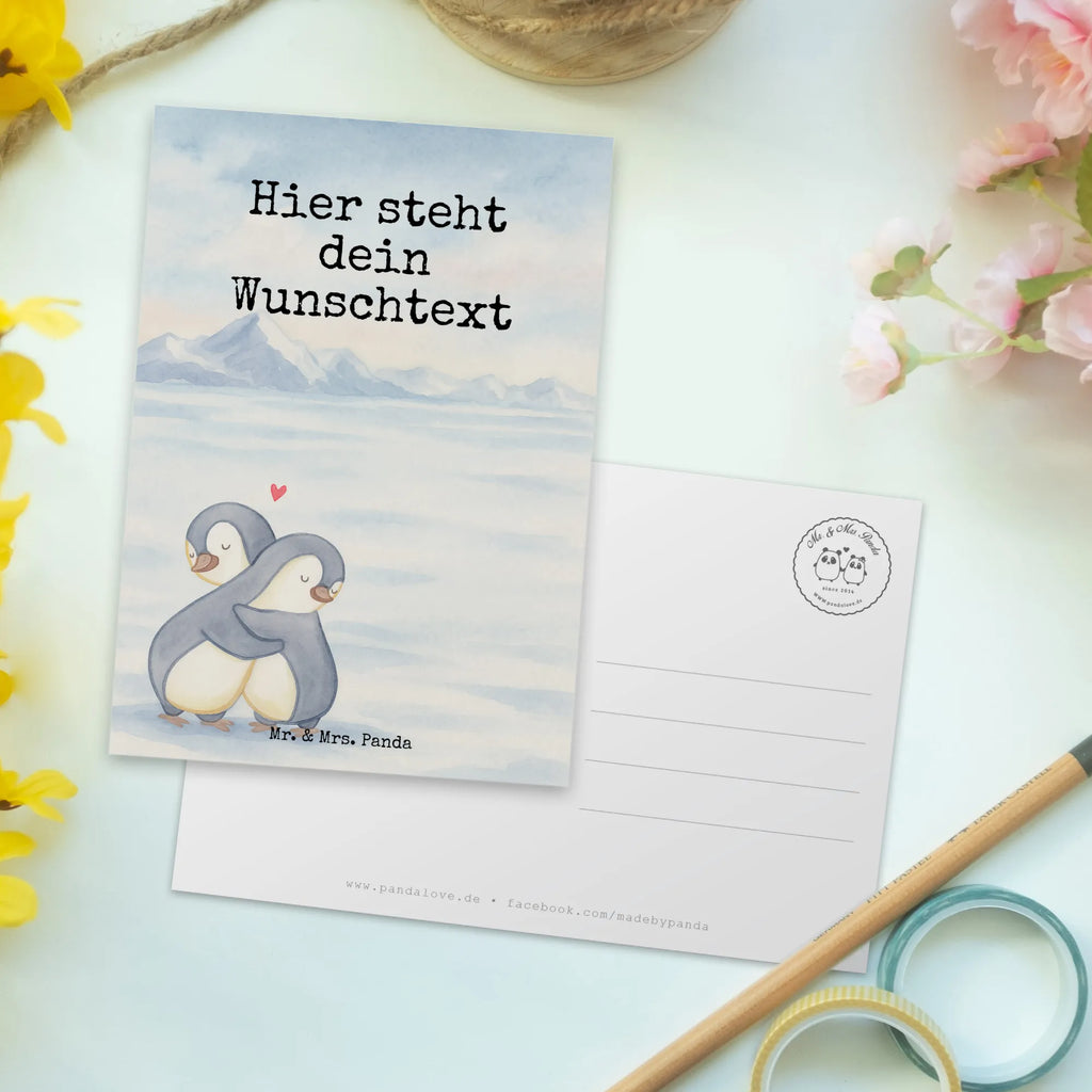 Personalised postcard penguins Cuddle Design Geschenkkarte mit Wunschtext, Einladung mit Wunschtext, Ansichtskarte mit Wunschtext, Postkarte bedrucken, Postkarte mit Namen, Karte mit Wunschtext, Postkarte personalisierbar, Einladung mit Namen, Postkarte mit Wunschtext, Grußkarte mit Namen, Grußkarte mit Wunschtext, Geschenkkarte mit Namen, Ansichtskarte mit Namen, Karte mit Namen, Liebe, Partner, Freund, Freundin, Ehemann, Ehefrau, Heiraten, Verlobung, Heiratsantrag, Liebesgeschenk, Jahrestag, Hocheitstag, Geschenk für Frauen, Liebesbeweis, Valentinstag, für Männer, Geschenk für Freundin, für Ehemann, Hochzeitstag, Geschenk für Partner, Mitbringsel