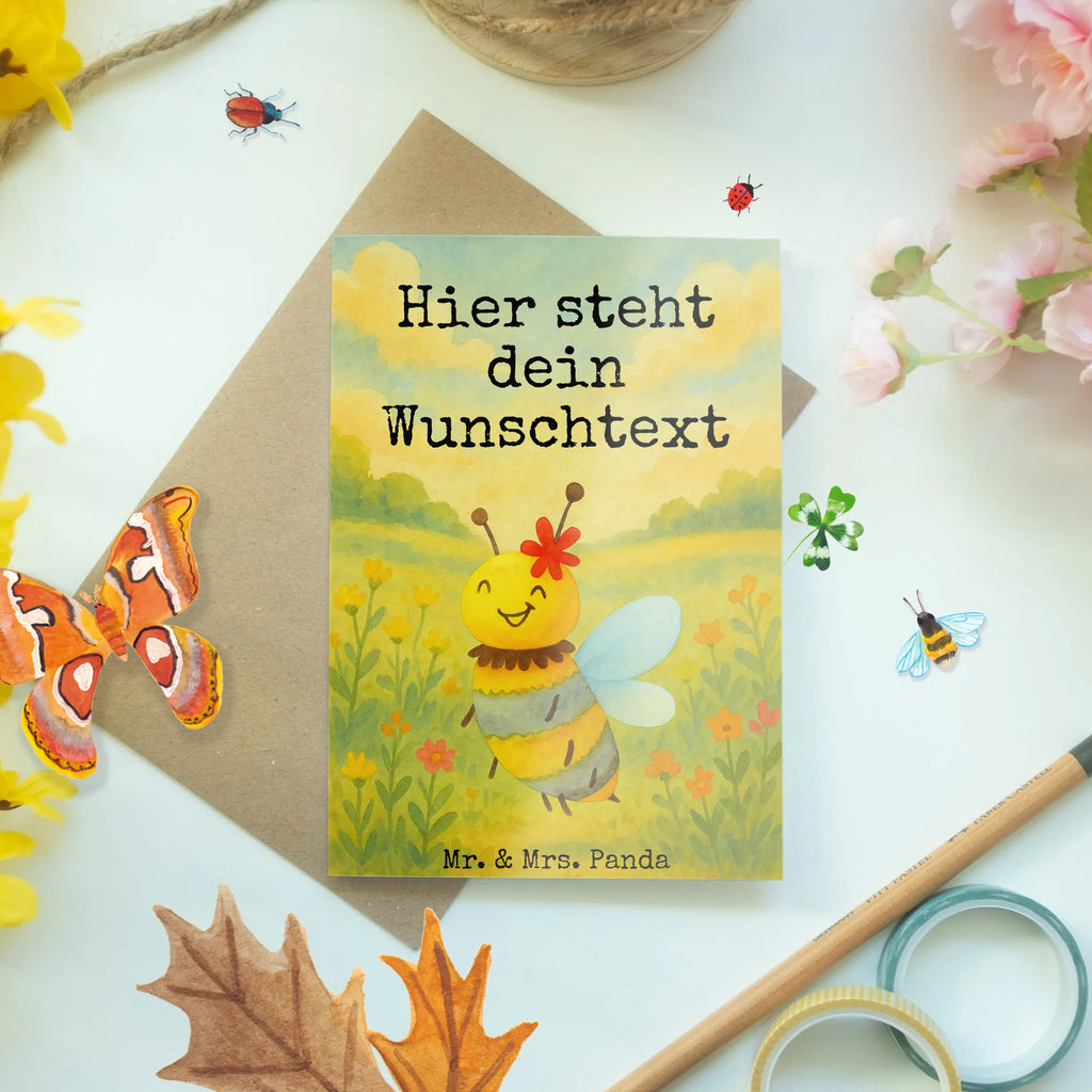 Personalised greetings card bee flower Design Grußkarte als Geldgeschenk, Grußkarte selbst gestalten, Personalisierte Hochzeitskarte, Personalisiertere Klappkarte, Personalisierte Grußkarte, Grußkarte mit persönlichen Nachrichten, Grußkarte selber drucken, Personalisierte Karte, Personalisierte Geburtstagskarte, Personalisierte Einladungskarte, Personalisierte Glückwunschkarte, Grußkarte mit Namen, Grußkarten personalisiert, Biene, Wespe, Hummel