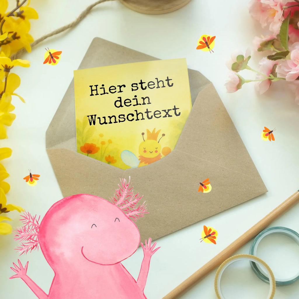 Personalisierte Grußkarte Biene König Design Personalisierte Glückwunschkarte, Grußkarte als Geldgeschenk, Grußkarten personalisiert, Personalisierte Grußkarte, Grußkarte mit persönlichen Nachrichten, Personalisierte Einladungskarte, Personalisierte Geburtstagskarte, Grußkarte selbst gestalten, Personalisierte Hochzeitskarte, Grußkarte mit Namen, Grußkarte selber drucken, Personalisiertere Klappkarte, Personalisierte Karte, Biene, Wespe, Hummel