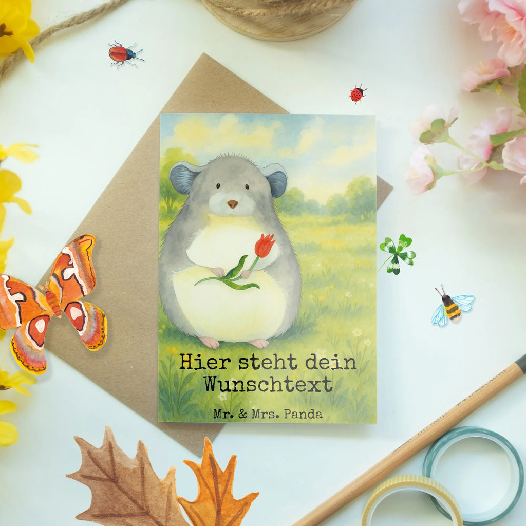 Personalisierte Grußkarte Chinchilla Blume Design Personalisierte Hochzeitskarte, Personalisierte Karte, Grußkarten personalisiert, Personalisierte Glückwunschkarte, Grußkarte mit persönlichen Nachrichten, Personalisierte Grußkarte, Grußkarte selbst gestalten, Personalisierte Geburtstagskarte, Grußkarte als Geldgeschenk, Personalisiertere Klappkarte, Grußkarte mit Namen, Personalisierte Einladungskarte, Grußkarte selber drucken, Tiermotive, Gute Laune, lustige Sprüche, Tiere, Büro, Liebeskummer, Chaos, Büroalltag, Kummer, Glücklichsein, Chinchilla, Depressionen, Chinchillas, traurig sein
