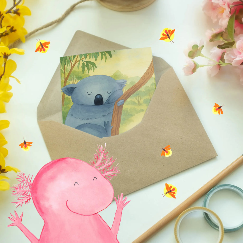 Personalised greetings card koala Design Personalisierte Einladungskarte, Personalisiertere Klappkarte, Grußkarte mit Namen, Grußkarte als Geldgeschenk, Personalisierte Geburtstagskarte, Personalisierte Grußkarte, Personalisierte Karte, Grußkarte selber drucken, Personalisierte Glückwunschkarte, Personalisierte Hochzeitskarte, Grußkarte selbst gestalten, Grußkarten personalisiert, Grußkarte mit persönlichen Nachrichten, Tiermotive, Gute Laune, lustige Sprüche, Tiere, Koala, schlafen, Koalabär, träumen, Traum, Schlafzimmer, Bär, Traumland