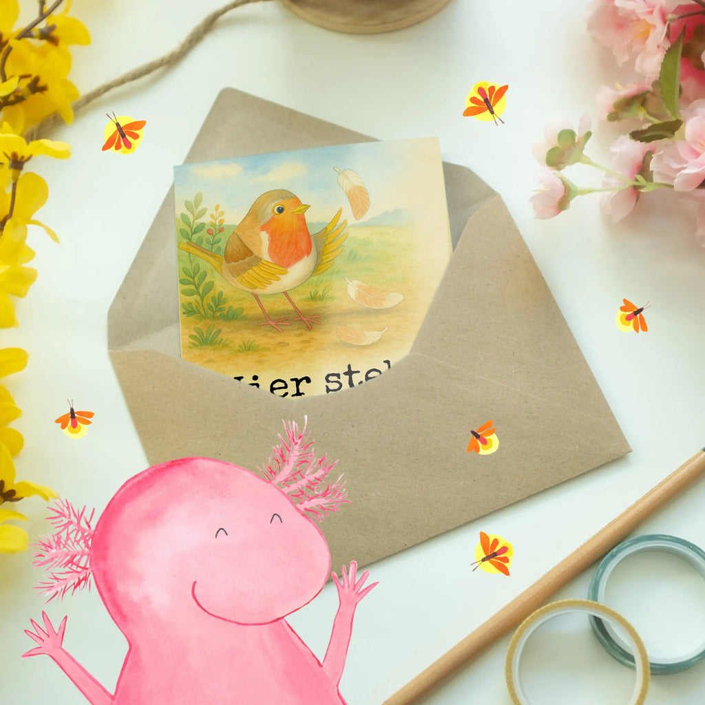 Personalised greetings card robin feathers Design Personalisierte Glückwunschkarte, Grußkarte selber drucken, Grußkarten personalisiert, Grußkarte mit persönlichen Nachrichten, Personalisiertere Klappkarte, Personalisierte Grußkarte, Personalisierte Hochzeitskarte, Personalisierte Geburtstagskarte, Personalisierte Karte, Grußkarte selbst gestalten, Personalisierte Einladungskarte, Grußkarte mit Namen, Grußkarte als Geldgeschenk, Tiermotive, Gute Laune, lustige Sprüche, Tiere, What if i fall, Spruch Motivation, fliegen, Motivation Sprüche, Vogel, Rotkehlchen, Spruch Mut, Motivationsbilder