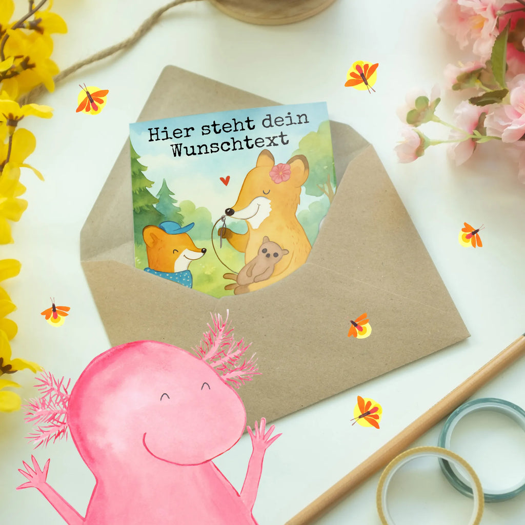 Personalisierte Grußkarte Fuchs Mama Design Personalisierte Grußkarte, Grußkarte als Geldgeschenk, Grußkarte selber drucken, Personalisierte Hochzeitskarte, Personalisierte Geburtstagskarte, Personalisierte Karte, Personalisierte Glückwunschkarte, Grußkarte selbst gestalten, Personalisierte Einladungskarte, Personalisiertere Klappkarte, Grußkarten personalisiert, Grußkarte mit persönlichen Nachrichten, Grußkarte mit Namen, Muttertag Geschenke, Mama Geschenke, Mutti Geburtstag, Muttertag, Mama Liebe, Tochter Geschenk, Mama Geschenk
