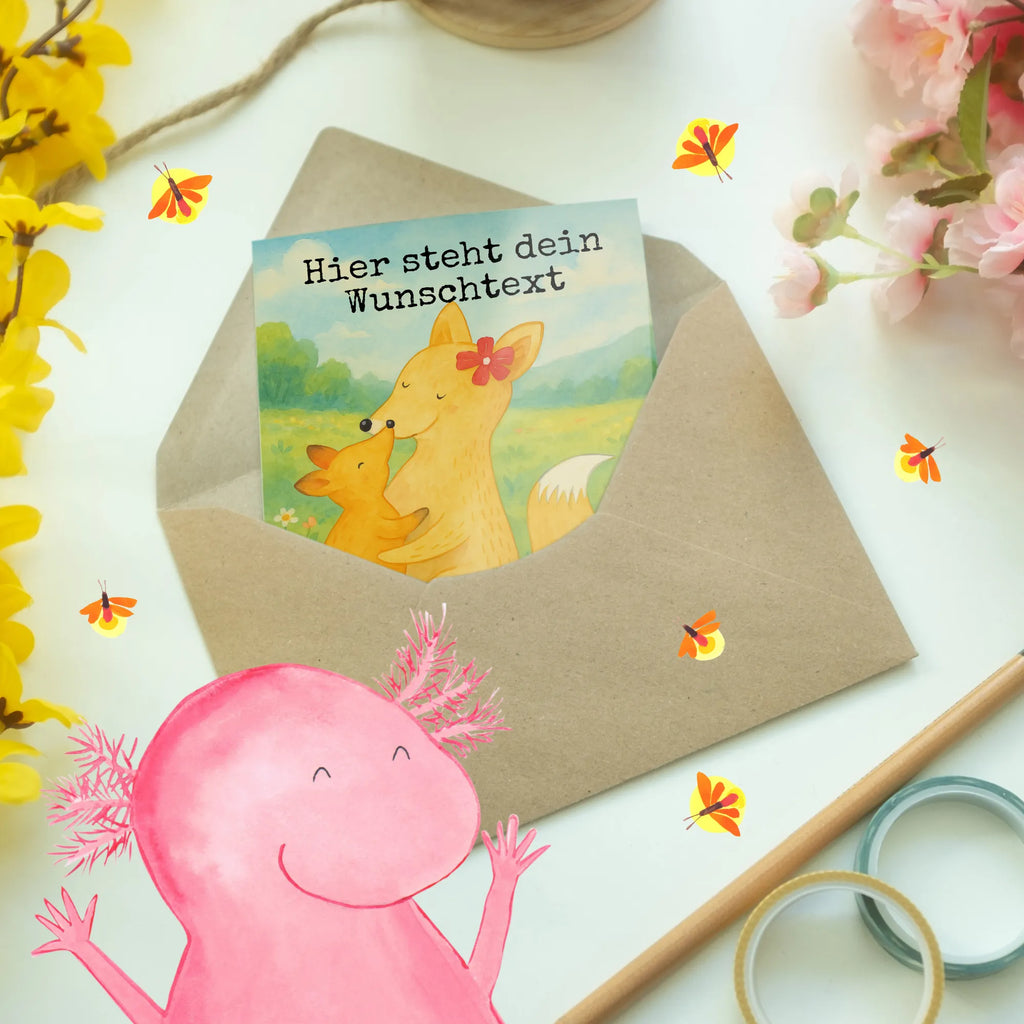 Personalisierte Grußkarte Fuchs Mama Design Grußkarte selber drucken, Personalisierte Geburtstagskarte, Grußkarten personalisiert, Personalisiertere Klappkarte, Personalisierte Karte, Personalisierte Grußkarte, Personalisierte Hochzeitskarte, Grußkarte als Geldgeschenk, Personalisierte Glückwunschkarte, Grußkarte mit Namen, Grußkarte selbst gestalten, Grußkarte mit persönlichen Nachrichten, Personalisierte Einladungskarte, Familie, Vatertag, Muttertag, Bruder, Schwester, Mama, Papa, Oma, Opa, Geschenk, Tochter, Lieblingstochter, Beste Tochter, Mutter