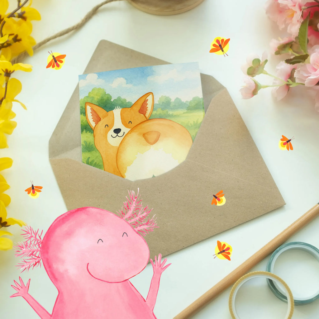 Personalisierte Grußkarte Corgi Po Design Grußkarte selber drucken, Personalisierte Glückwunschkarte, Personalisierte Geburtstagskarte, Grußkarten personalisiert, Grußkarte selbst gestalten, Personalisierte Grußkarte, Personalisierte Einladungskarte, Personalisierte Karte, Personalisiertere Klappkarte, Grußkarte mit persönlichen Nachrichten, Grußkarte als Geldgeschenk, Grußkarte mit Namen, Personalisierte Hochzeitskarte, Hund, Hundemotiv, Haustier, Hunderasse, Tierliebhaber, Hundebesitzer, Sprüche, Spruch, Corgie, Selbstliebe, Motivation, Hundeliebe