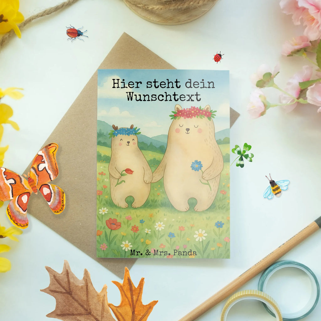 Personalised greetings card Niedźwiedzie z wianuszkiem Design Personalisierte Glückwunschkarte, Personalisierte Hochzeitskarte, Personalisiertere Klappkarte, Grußkarten personalisiert, Grußkarte selber drucken, Grußkarte mit persönlichen Nachrichten, Grußkarte selbst gestalten, Personalisierte Einladungskarte, Personalisierte Geburtstagskarte, Personalisierte Grußkarte, Grußkarte als Geldgeschenk, Personalisierte Karte, Grußkarte mit Namen, Familie, Vatertag, Muttertag, Bruder, Schwester, Mama, Papa, Oma, Opa, Geschenk Mama. Muttertag, Töchter, Family, Mutter, Lieblingsmama, Tochter, Lieblingsmensch, Mami, Kind, Bär, Kinder, Mutti, Vorbild, Bären, beste Mutter, weltbeste Mama