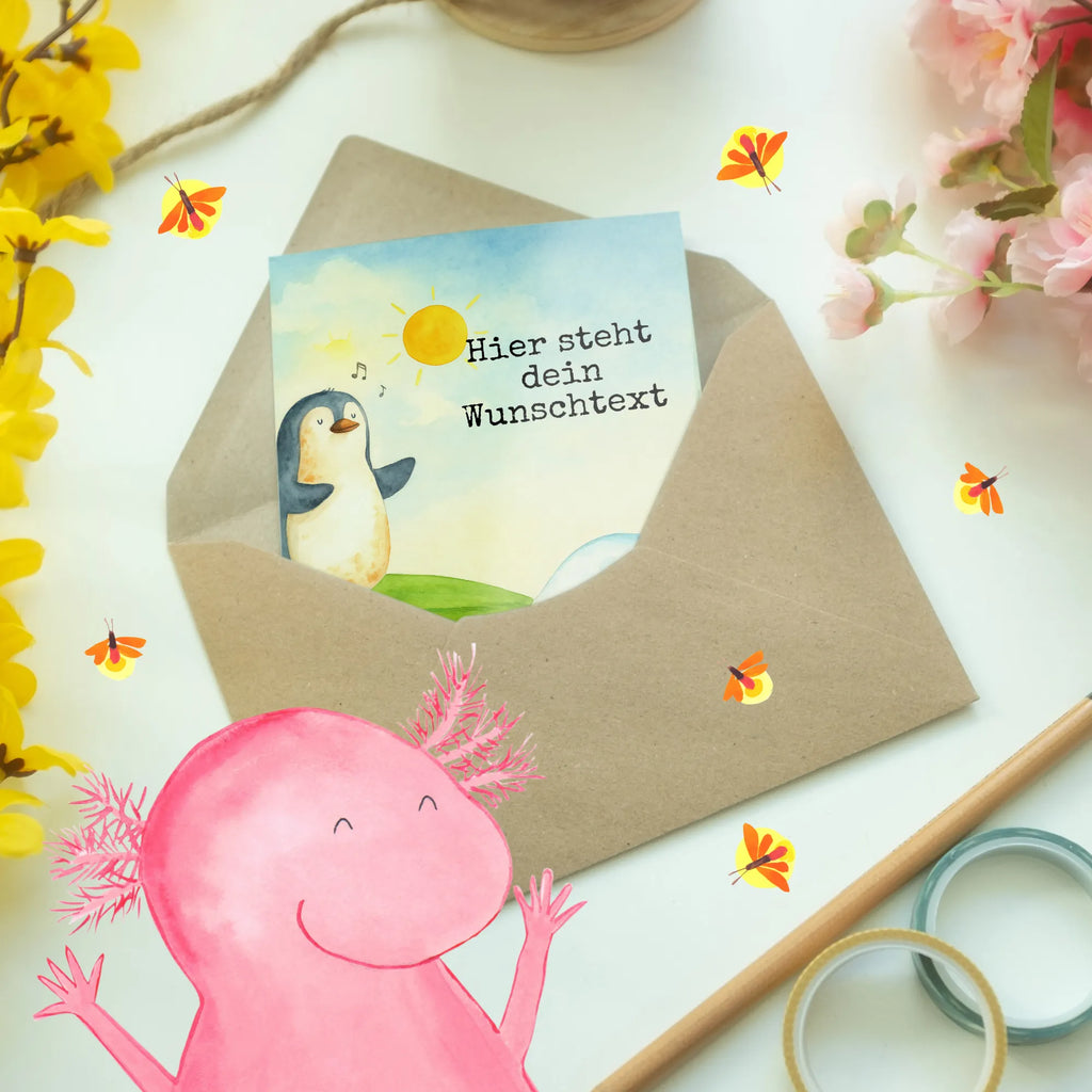 Personalised greetings card Pingwin surfista Design Personalisierte Grußkarte, Grußkarte mit Namen, Personalisierte Einladungskarte, Personalisiertere Klappkarte, Grußkarte mit persönlichen Nachrichten, Personalisierte Karte, Grußkarten personalisiert, Grußkarte als Geldgeschenk, Personalisierte Geburtstagskarte, Personalisierte Hochzeitskarte, Grußkarte selber drucken, Grußkarte selbst gestalten, Personalisierte Glückwunschkarte, Pinguin, Wellen reiten, Pinguine, Hawaii, Portugal, Surfer, Urlaub, Wellen, surfen