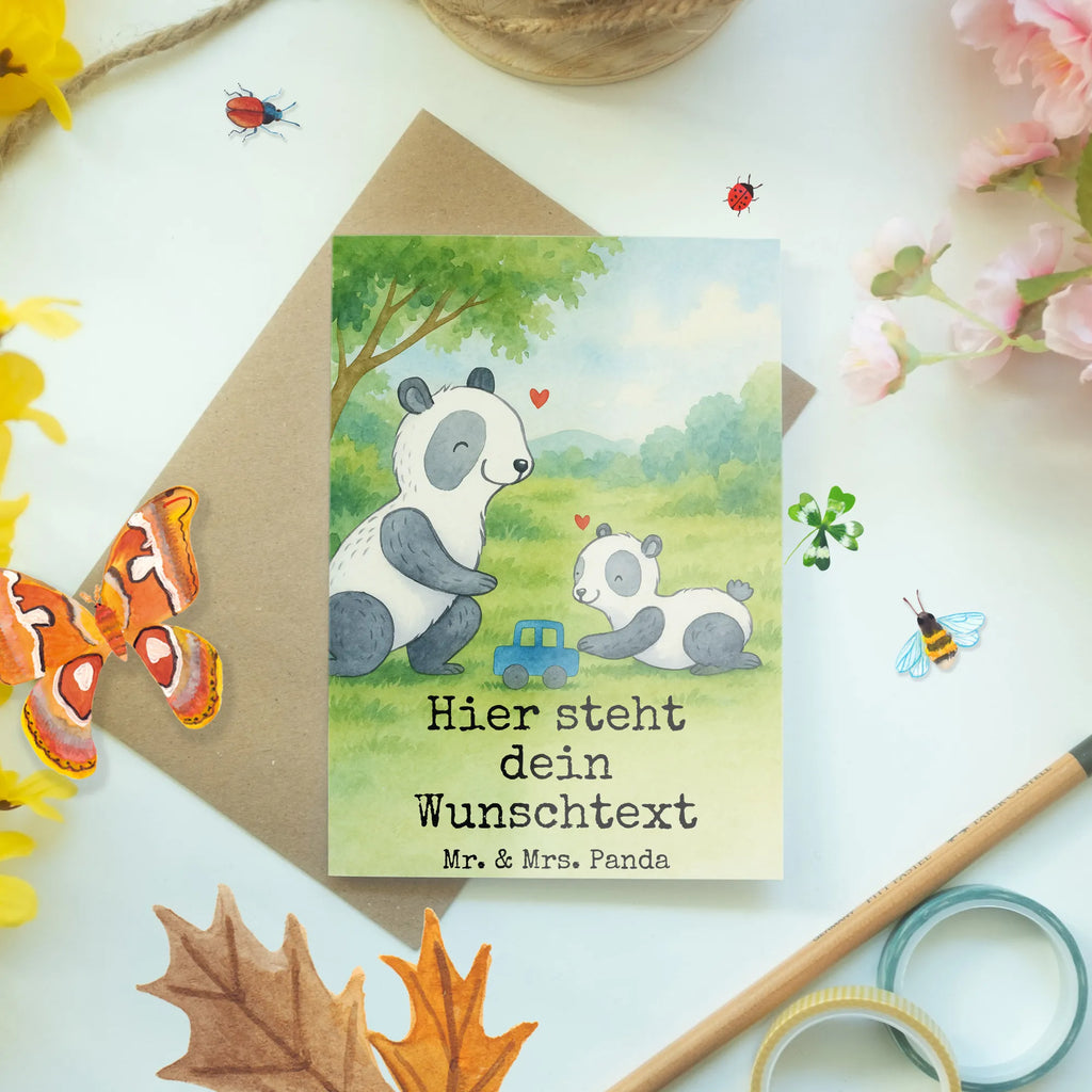 Personalised greetings card Panda father Design Personalisiertere Klappkarte, Personalisierte Einladungskarte, Grußkarte selber drucken, Grußkarte mit Namen, Grußkarte als Geldgeschenk, Grußkarten personalisiert, Grußkarte mit persönlichen Nachrichten, Personalisierte Geburtstagskarte, Personalisierte Karte, Grußkarte selbst gestalten, Personalisierte Grußkarte, Personalisierte Glückwunschkarte, Personalisierte Hochzeitskarte, Vatertag Geschenk, Papa Geschenke, Vater Geburtstag, Papi Geschenk, Vater Geschenk, Vatertag, Vater Handwerker, Papa Geschenk