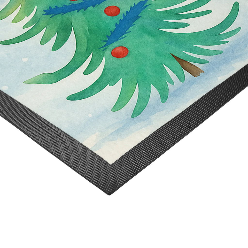 Personalisierte Fußmatte Pinguin Weihnachtsbaum Design Haustürmatte personalisiert, Fußmatte bedrucken, Wunschnamen, Türvorleger personalisiert, Namensfussmatte, Personalisierte Fußmatte, Fußmatte mit Namen, Personalisiert, Türvorleger mit Namen, Personalisieruung, Bedrucken, Winter, Weihnachten, Weihnachtsdeko, Nikolaus, Advent, Heiligabend, Wintermotiv, Pinguin