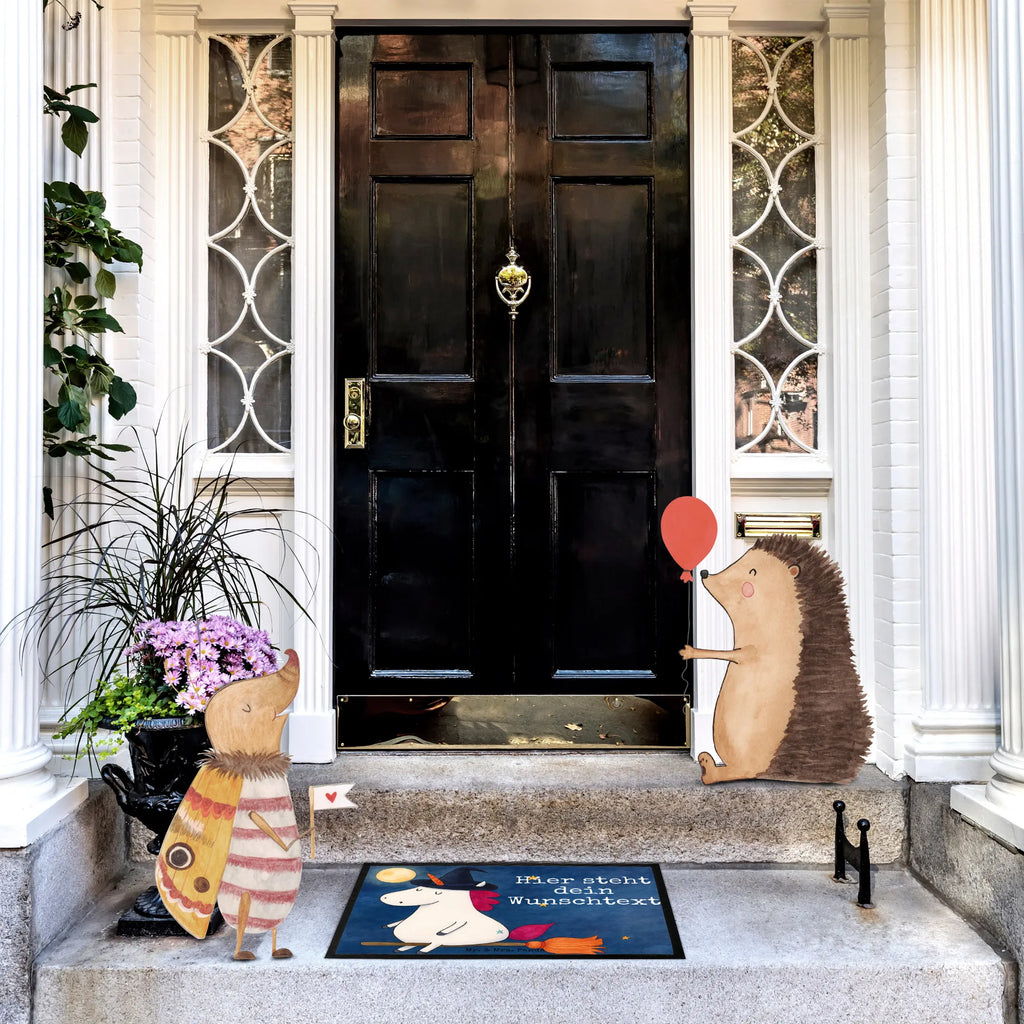 Personalisierte Fußmatte Einhorn Hexe Design Fußmatte bedrucken, Namensfussmatte, Bedrucken, Haustürmatte personalisiert, Türvorleger personalisiert, Personalisierte Fußmatte, Personalisieruung, Wunschnamen, Türvorleger mit Namen, Fußmatte mit Namen, Personalisiert, Einhorn, Einhörner, Einhorn Deko, Unicorn, Engel, Verrückte, Leben, Teufel, Zicke, Ehefrau, Freundin, Hexe, Frau