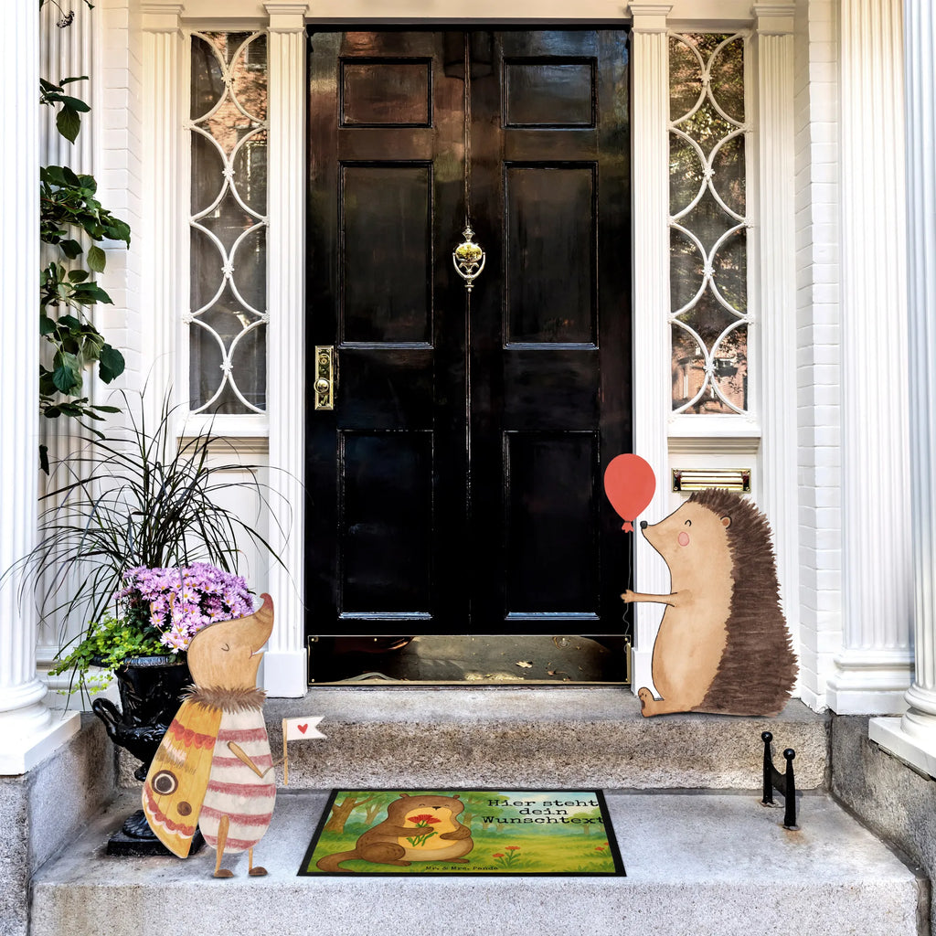 Personalisierte Fußmatte Otter Blumenstrauß Design Personalisierte Fußmatte, Fußmatte mit Namen, Türvorleger mit Namen, Personalisiert, Namensfussmatte, Bedrucken, Personalisieruung, Fußmatte bedrucken, Wunschnamen, Haustürmatte personalisiert, Türvorleger personalisiert, Otter, Fischotter, Seeotter, Otter Seeotter See Otter