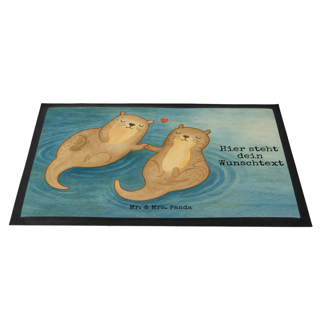 Personalisierte Fußmatte Otter Hände halten Design Fußmatte bedrucken, Bedrucken, Namensfussmatte, Türvorleger mit Namen, Haustürmatte personalisiert, Türvorleger personalisiert, Fußmatte mit Namen, Personalisiert, Personalisieruung, Personalisierte Fußmatte, Wunschnamen, Otter, Fischotter, Seeotter, Otter Seeotter See Otter