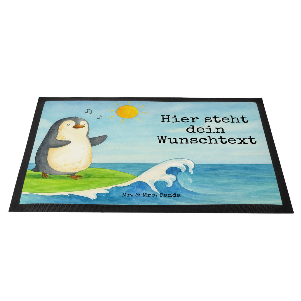 Personalisierte Fußmatte Pinguin Surfer Design Haustürmatte Personalisiert, Türvorleger mit Namen, Fußmatte Bedrucken, Personalisierung, Namensfussmatte, Fußmatte mit Namen, Wunschnamen, Türvorleger Personalisiert, Personalisierte Fußmatte, Bedrucken, Personalisiert, Pinguin, Pinguine, Hawaii, Wellen Reiten, Portugal, Surfer, Surfen, Wellen, Urlaub