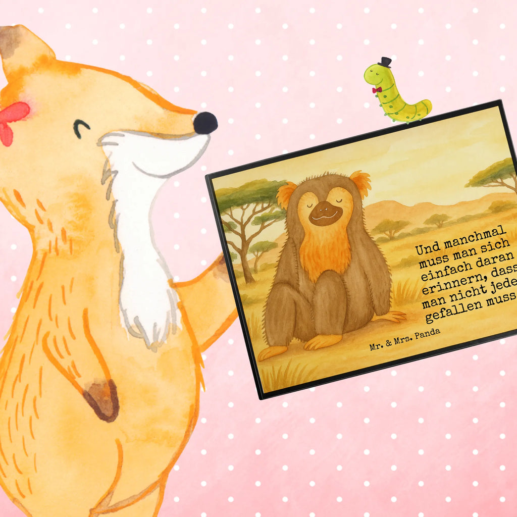 Schreibtischunterlage Affe Design Schreibunterlage, Schreibtischauflage, Bürobedarf, Büroartikel, Schreibwaren, Schreibtisch Unterlagen, Schreibtischunterlage Groß, Afrika, Wildtiere, Affe, Äffchen, Affen, Selbstliebe, Respekt, Motivation, Selbstachtung, Liebe, Selbstbewusstsein, Selfcare