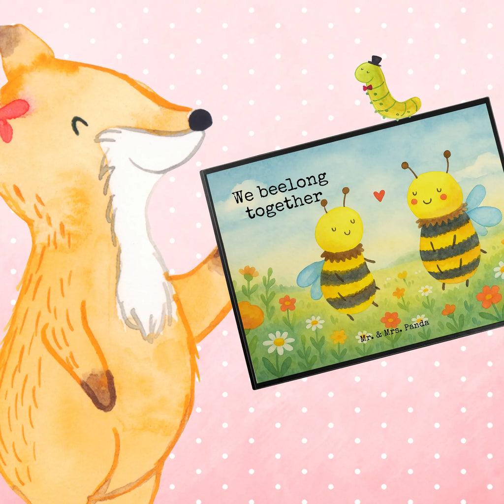 Podkładka na biurko pszczoła zakochany Design Schreibunterlage, Schreibtischauflage, Bürobedarf, Büroartikel, Schreibwaren, Schreibtisch Unterlagen, Schreibtischunterlage Groß, Biene, Wespe, Hummel