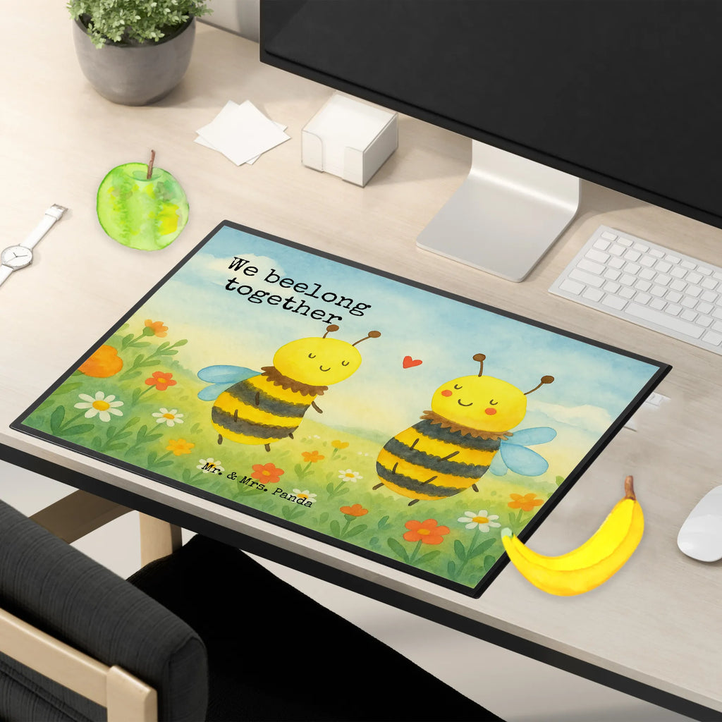 Podkładka na biurko pszczoła zakochany Design Schreibunterlage, Schreibtischauflage, Bürobedarf, Büroartikel, Schreibwaren, Schreibtisch Unterlagen, Schreibtischunterlage Groß, Biene, Wespe, Hummel