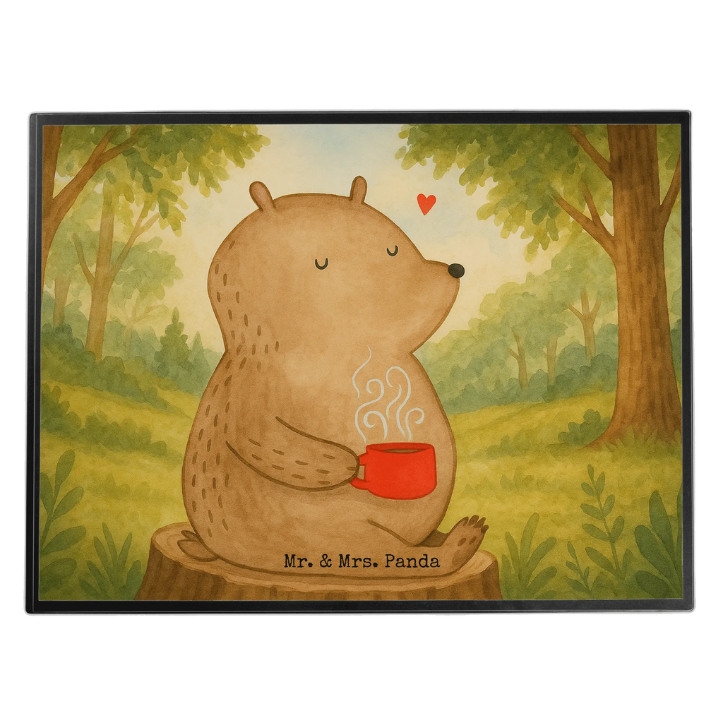 Desk pad bear Coffee Design Bürobedarf, Schreibtisch Unterlagen, Schreibunterlage, Schreibtischunterlage Groß, Schreibwaren, Büroartikel, Schreibtischauflage, Bär, Teddy, Teddybär, Welt retten, Welt erobern, Kaffee, Bären, Motivation, Morgenroutine, guten Morgen, Coffee