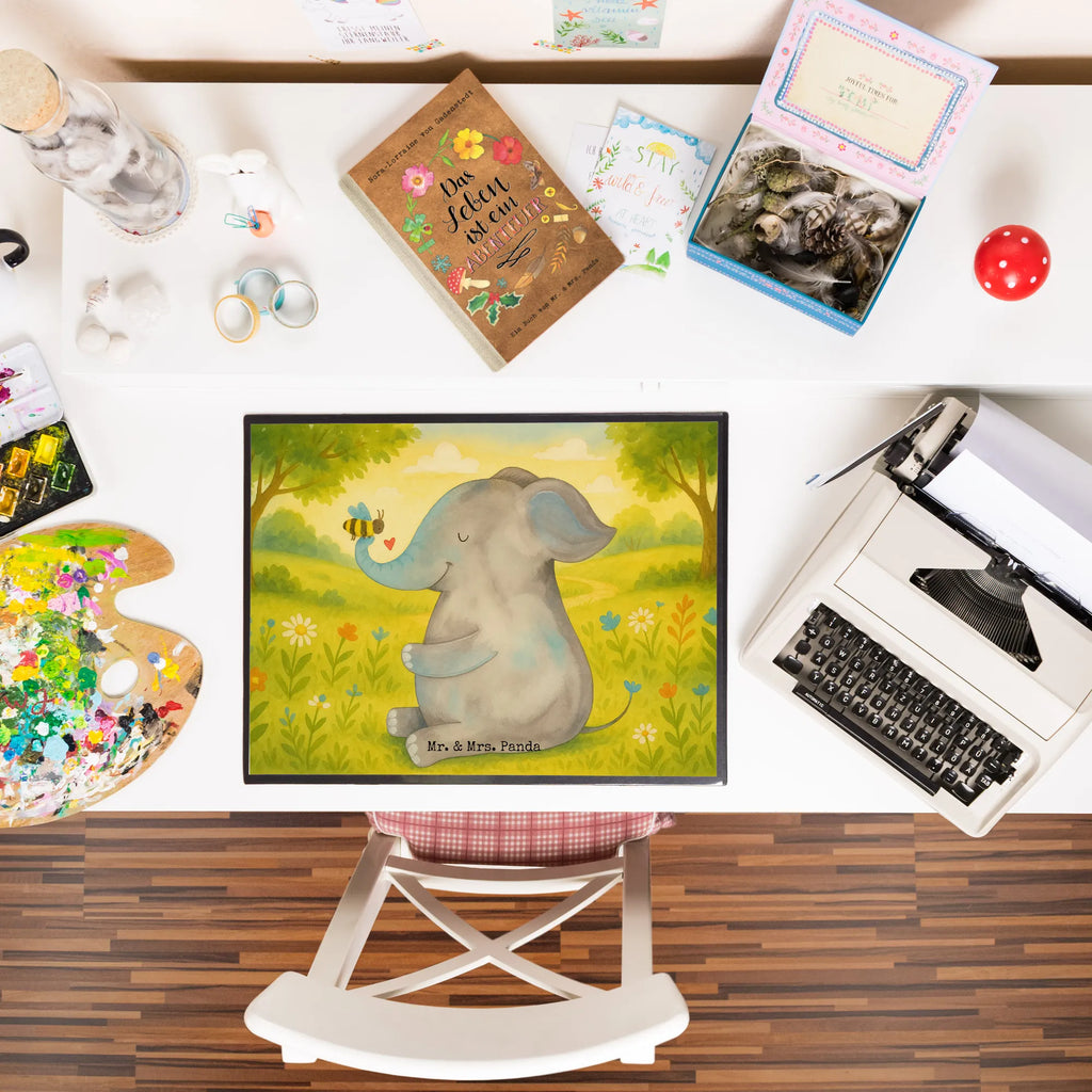 Desk pad elephant bee Design Schreibwaren, Schreibtisch Unterlagen, Bürobedarf, Schreibtischunterlage Groß, Schreibtischauflage, Schreibunterlage, Büroartikel, Tiermotive, Gute Laune, lustige Sprüche, Tiere, Liebe, Hochzeitsgeschenk, Liebesspruch, Heiratsantrag, Liebesbeweis, Liebesgeschenk, Biene, Elefant, Jahrestag