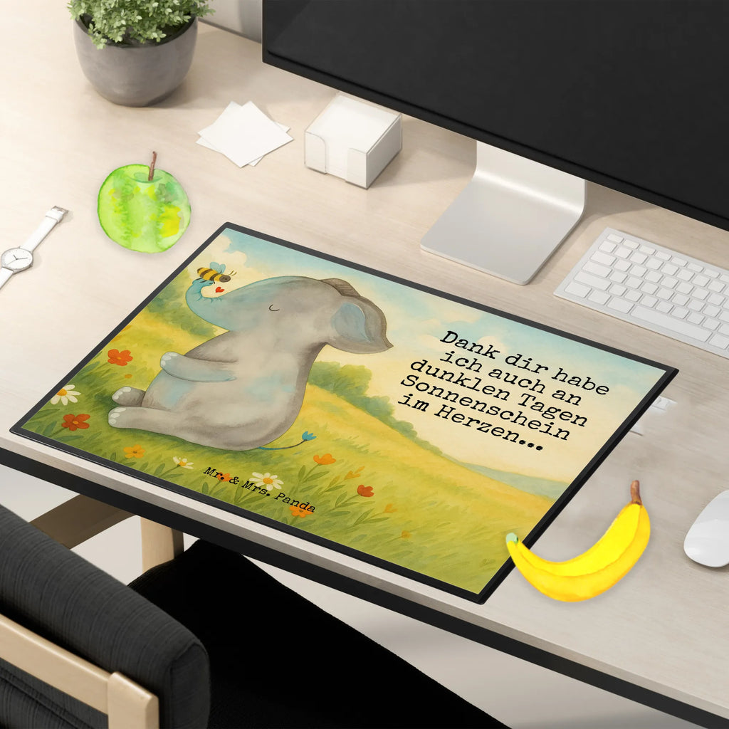 Desk pad elephant bee Design Schreibwaren, Schreibtisch Unterlagen, Bürobedarf, Schreibtischunterlage Groß, Schreibtischauflage, Schreibunterlage, Büroartikel, Tiermotive, Gute Laune, lustige Sprüche, Tiere, Liebe, Hochzeitsgeschenk, Liebesspruch, Heiratsantrag, Liebesbeweis, Liebesgeschenk, Biene, Elefant, Jahrestag