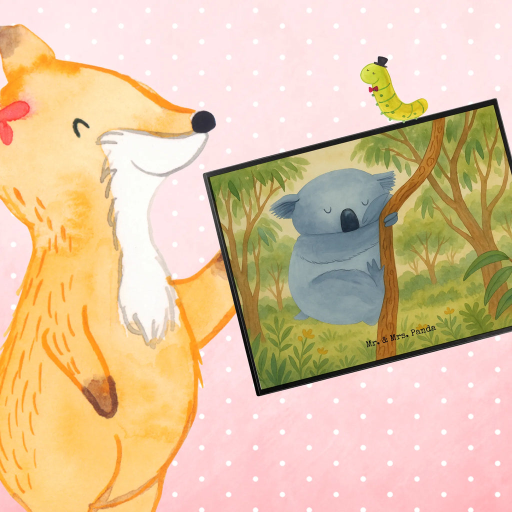 Desk pad koala Design Schreibtisch Unterlagen, Schreibunterlage, Bürobedarf, Büroartikel, Schreibwaren, Schreibtischauflage, Schreibtischunterlage Groß, Tiermotive, Gute Laune, lustige Sprüche, Tiere, Bär, träumen, Koala, Traumland, schlafen, Schlafzimmer, Traum, Koalabär