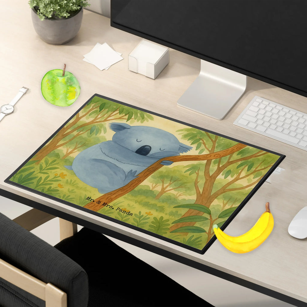 Desk pad koala Design Schreibtisch Unterlagen, Schreibunterlage, Bürobedarf, Büroartikel, Schreibwaren, Schreibtischauflage, Schreibtischunterlage Groß, Tiermotive, Gute Laune, lustige Sprüche, Tiere, Bär, träumen, Koala, Traumland, schlafen, Schlafzimmer, Traum, Koalabär