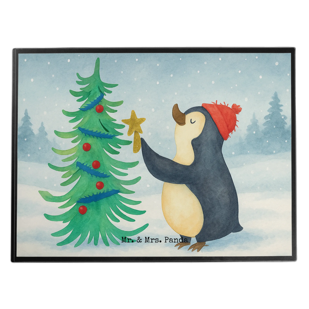 Podkładka na biurko Pingwin choinka Design Schreibunterlage, Schreibwaren, Schreibtischauflage, Schreibtisch Unterlagen, Büroartikel, Bürobedarf, Schreibtischunterlage Groß, Winter, Weihnachten, Weihnachtsdeko, Nikolaus, Advent, Heiligabend, Wintermotiv, Pinguin