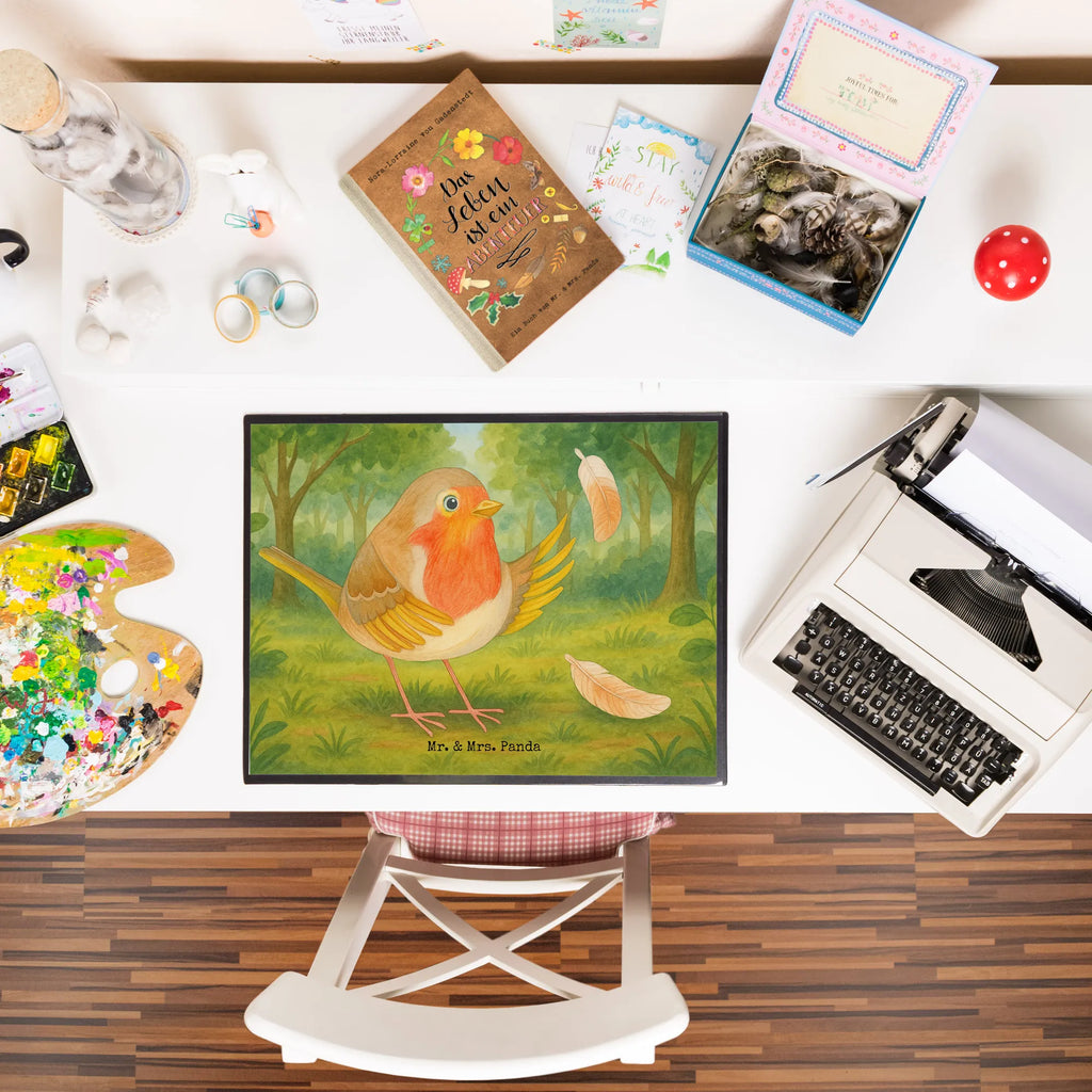 Schreibtischunterlage Rotkehlchen Federn Design Schreibtischunterlage Groß, Schreibwaren, Schreibtisch Unterlagen, Schreibtischauflage, Bürobedarf, Büroartikel, Schreibunterlage, Tiermotive, Gute Laune, lustige Sprüche, Tiere, Spruch Mut, fliegen, Motivationsbilder, Rotkehlchen, Motivation Sprüche, Spruch Motivation, Vogel, What if i fall