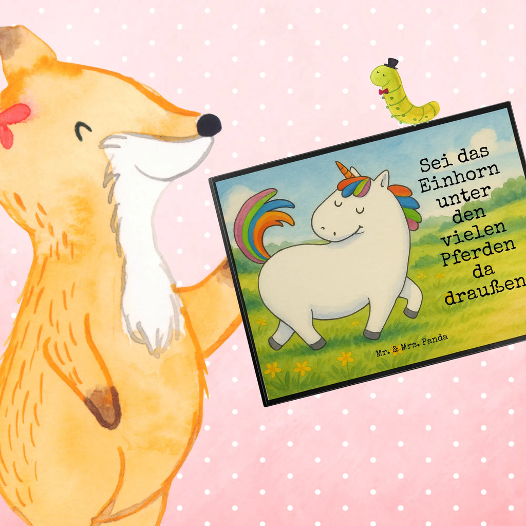 Schreibtischunterlage Einhorn Stolzieren Design Schreibunterlage, Schreibtischauflage, Bürobedarf, Büroartikel, Schreibwaren, Schreibtisch Unterlagen, Schreibtischunterlage Groß, Einhorn, Einhörner, Einhorn Deko, Unicorn, stolz, anders, bunt, Pferd, Reiter, Reiten, Freundin, Geschenk